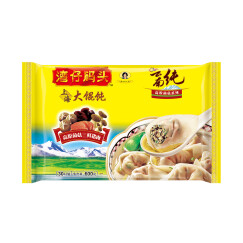湾仔码头 上海大馄饨 高原菌菇三鲜猪肉口味 600g （30只）