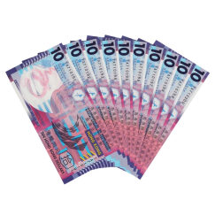 金永恒 纪念香港回归十周年 香港10元塑料钞纪念钞 十张非连号