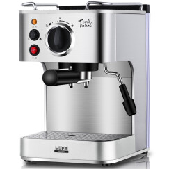 灿坤（EUPA） 咖啡机 泵压式半自动  奶泡机商用 家用TSK-1819A