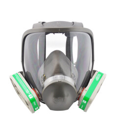 3M 防毒面具全面型防护面罩6800喷漆装修 防甲醛有毒气体化工有机蒸汽酸性气体 yzlp 【6800氨气甲胺七件套】6800+6004