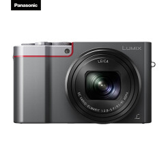松下（Panasonic）ZS110 1英寸大底数码相机 便携卡片机 10倍光学变焦 4K WIFI 银色