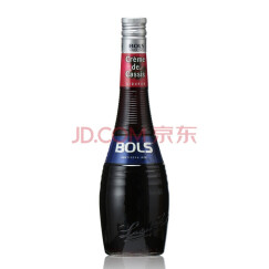 酒牧旗舰店 波士力娇酒（Bols）鸡尾酒基酒调酒 荷兰宝狮利口酒 原装进口洋酒 黑加仑味