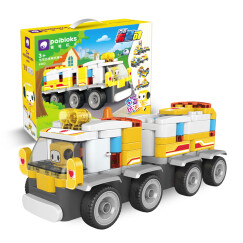 葡萄科技 百变布鲁可大颗粒积木玩具 可可百变厢式拖车 男孩女孩拼装玩具 儿童礼物