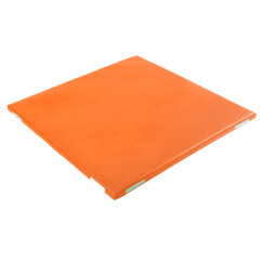 幼儿园早教儿童PU软体地垫 宝宝专用爬行垫加厚体操垫子软包定制 橙色 100*100*3cm