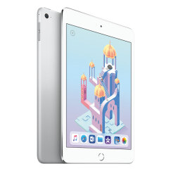 Apple iPad mini 4 平板电脑 7.9英寸（128G WLAN版/A8芯片/Retina显示屏/Touch ID技术 MK9P2CH）银色