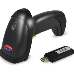 爱宝（Aibao）WI-90 无线条码扫描枪(黑色) 支持断点续存 商品扫描USB接口带储存功能