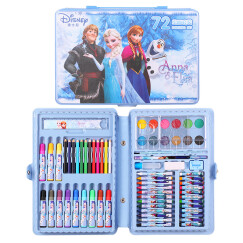 迪士尼（Disney）72件套水彩笔/彩色铅笔/蜡笔颜料绘画礼盒套装 E0032F