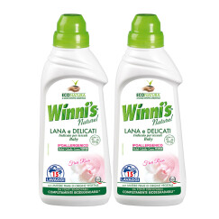 薇倪丝 Winni's 天然植萃婴儿和名贵衣物洗衣液 2瓶特惠装 手洗型750ml(意大利进口)