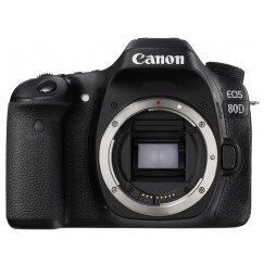 佳能（Canon）EOS 80D 单反相机 单反机身（2420万有效像素 双核CMOS 45点十字对焦 WIFI/NFC）