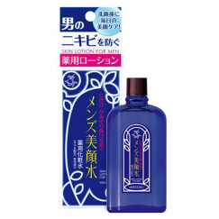 日本进口 明色(MEISHOKU) 男士药用美颜水 80ml/瓶 祛痘控油 收缩毛孔