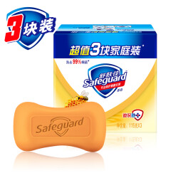 舒肤佳香皂蜂蜜润护115gX3(温和滋养 自然润泽 新老包装随机发货)
