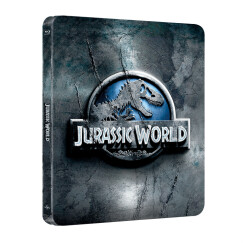 侏罗纪世界丹麦进口限量铁盒（赠送恐龙漫画纪念卡）（蓝光碟 3DBD+BD50）