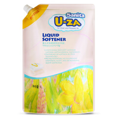 Sanita U-ZA婴儿衣物柔顺剂-补充装 1000ml 儿童洗衣护理液皂液韩国进口幼儿