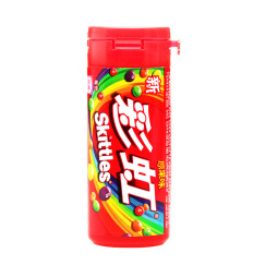 彩虹糖 原果味30g瓶装 儿童糖果 办公室网红休闲小零食（新旧包装随机发）