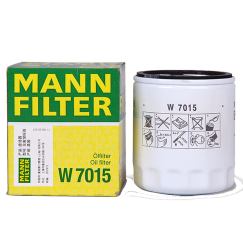 曼牌（MANNFILTER）机油格 机油滤清器 滤芯3 沃尔沃V60 2.0T(T5/4缸车原车铁机滤)