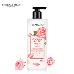 LG菲诗小铺 The Face Shop 挚爱玫瑰花香 沐浴露 500ml 男女通用沐浴乳 补水保湿 持久留香