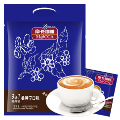 摩卡咖啡（MOCCA)曼特宁口味 三合一速溶咖啡 香醇微甜 无香精 15G*30包