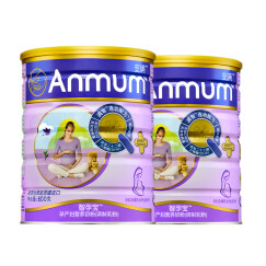 安满（Anmum）智孕宝孕配方奶粉800克*2   双罐装（新西兰原装进口）