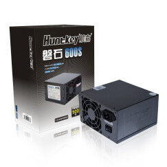 航嘉（Huntkey）额定500W 磐石600S工作站&服务器电源（双滚珠风扇/主动式PFC/低纹波低噪音/宽幅电压）