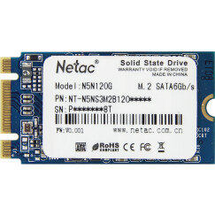 朗科（Netac）N5N系列 120G M.2 固态硬盘(NT-120N5N)