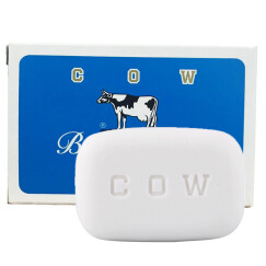 日本 牛乳石碱（cow）滋润牛奶香皂 保湿牛乳精华沐浴皂 85g (蓝色清爽型)