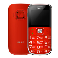 BIHEE 百合 C9 CDMA天翼电信版 老年人手机 红色