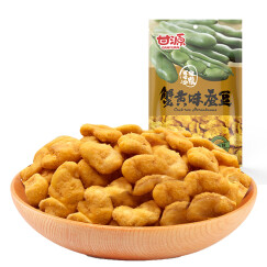 甘源牌 休闲零食 蚕豆 蟹黄味 小吃零食包 75g/袋