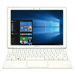 三星 Galaxy TabPro S 二合一平板电脑 12英寸（Intel CoreM3 4G内存/128G SSD/Win10 内含键盘）莹雪白