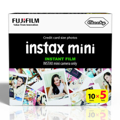 富士（FUJIFILM）INSTAX 一次成像相机  MINI相纸（胶片）白边（5包装）