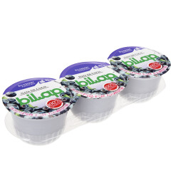 泰国进口果冻  比纳Bilap  椰纤果 蓝莓味  324g