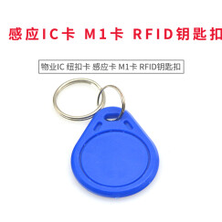 TaoTimeClub IC钥匙扣卡 IC门禁卡 物业IC 纽扣卡 感应IC卡 M1卡