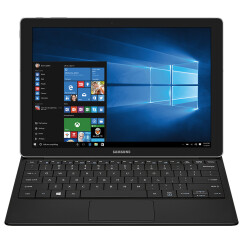 三星 Galaxy TabPro S 二合一平板电脑 12英寸（Intel CoreM3 4G内存/128G SSD/Win10 内含键盘）睿岩黑