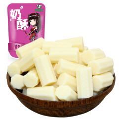 草原犇牛 内蒙古奶酪奶干奶制品休闲零食小吃奶干 酸奶味250g