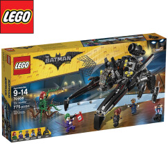 乐高（LEGO）Batman Movie 乐高动画系列电影 拼插积木儿童玩具生日礼物 疾行蝙蝠机甲 70908