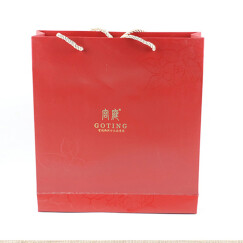 宫庭七夕礼物大号礼品袋礼物袋纸质礼盒手提袋红色