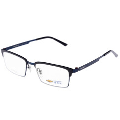 雪佛兰 眼镜 纯钛眼镜框架 全框 CH3020E-BLK 黑色