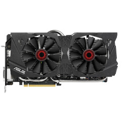 华硕（ASUS）猛禽STRIX-GTX980-DC2OC-4GD5 1279MHz/7010MHz 4GB/256bit DDR5 PCI-E 3.0 显卡