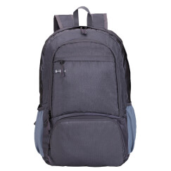 SWISSGEAR双肩包 轻款时尚休闲双肩背包iPad包 可折叠男女户外旅行包书包 SA-7318灰色