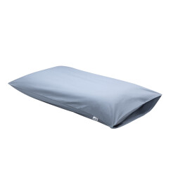 睡眠博士（AiSleep） 四季通用全棉枕套 单个装 蓝色 74*48cm