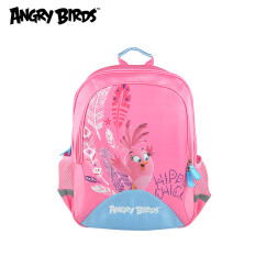 电影版Angrybirds 愤怒的小鸟 粉思思儿童书包