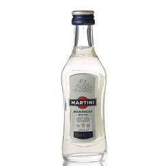 洋酒玻璃瓶酒版Martini 马天尼威末酒酒伴 50ml 白威末