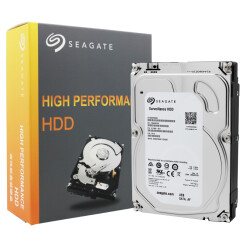 希捷(SEAGATE)SV7系列 4TB 5900转64M SATA3 监控级硬盘(ST4000VX000)