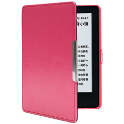 沐阳 MY-KT01 558版全新入门款升级版Kindle电子书阅读器 休眠保护套疯马纹 玫红色