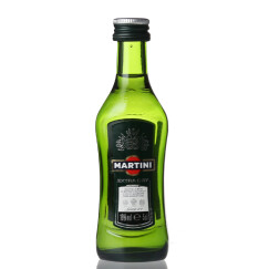 洋酒玻璃瓶酒版Martini 马天尼威末酒酒伴 50ml 干威末