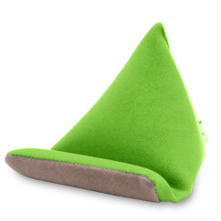 莫凡（Mofi）平板支架 创意懒人配件床头桌面座看电视平板pad支架通用手机绒布支架 绿色