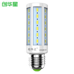 创华星LED灯泡节能灯玉米灯  家用照明超亮通用螺口 E27白光   用于普通家用灯泡 5W