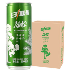 日加满 劲松 能量饮料（松针绿茶风味）250ml*24罐/箱 含牛磺酸