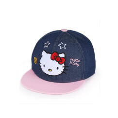 凯蒂猫（HELLO KITTY）儿童网眼棒球帽 KT4057 粉蓝 54cm