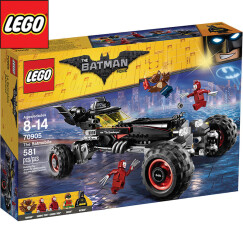 乐高（LEGO）Batman Movie 乐高动画系列电影 拼插积木儿童玩具生日礼物 蝙蝠战车 70905