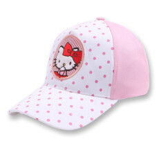 凯蒂猫（HELLO KITTY）儿童棒球帽（遮阳帽） KT4058 白粉 52cm